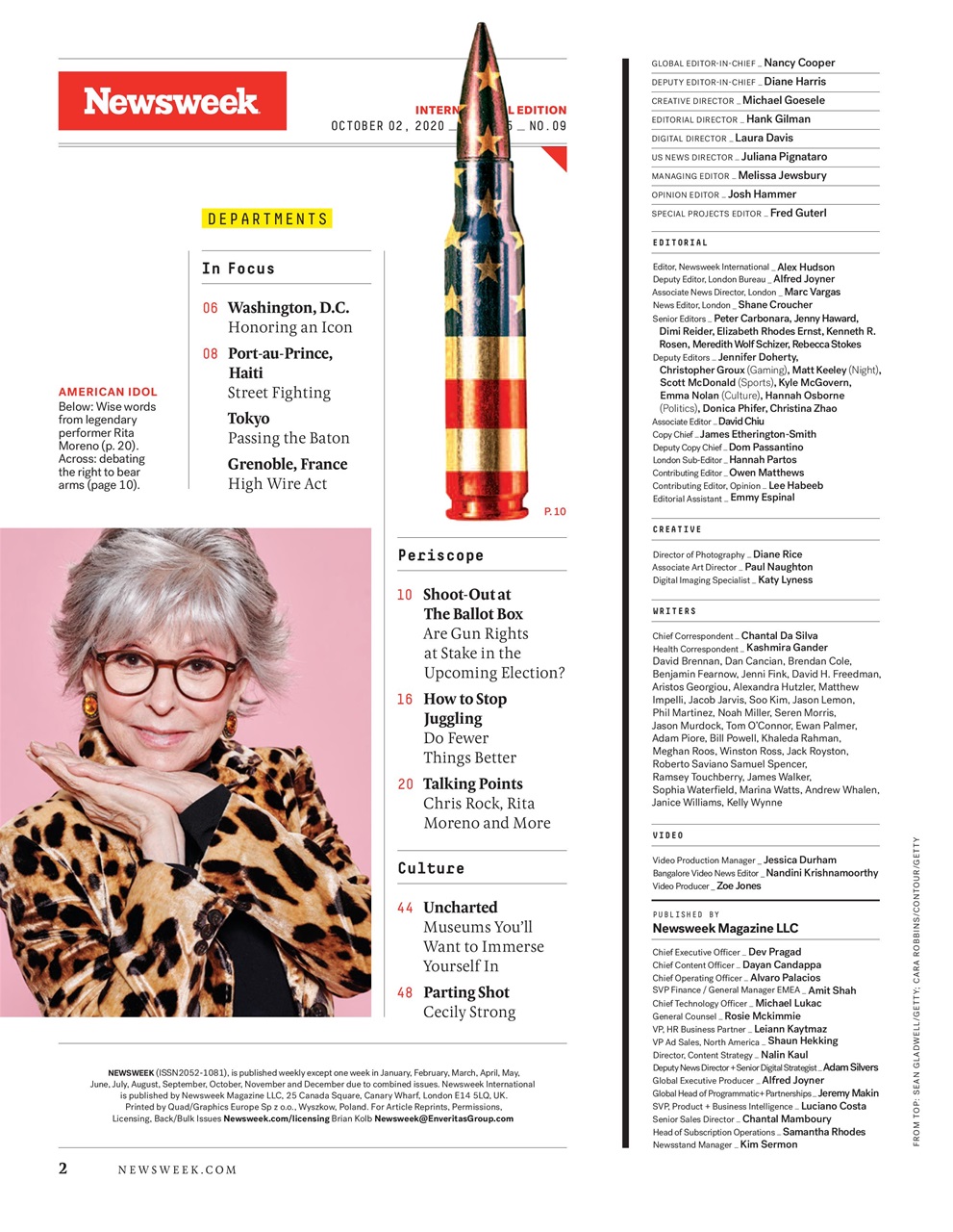 Newsweek International Preview Pages