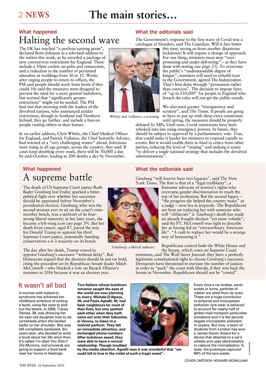 The Week Preview Pages