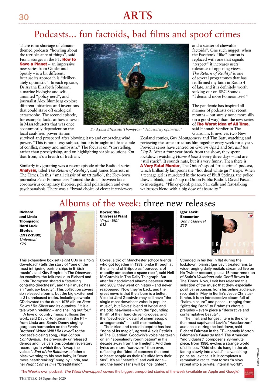 The Week Preview Pages