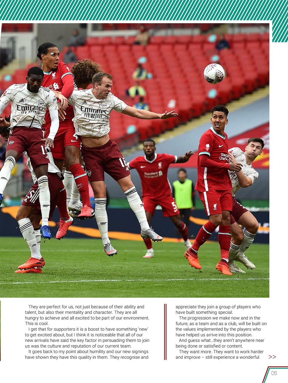 Liverpool FC Programmes Preview Pages