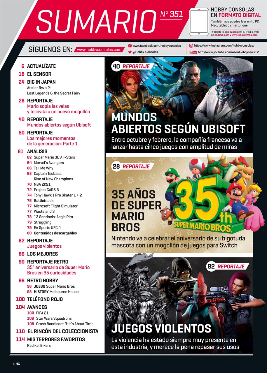 Hobby Consolas Preview Pages