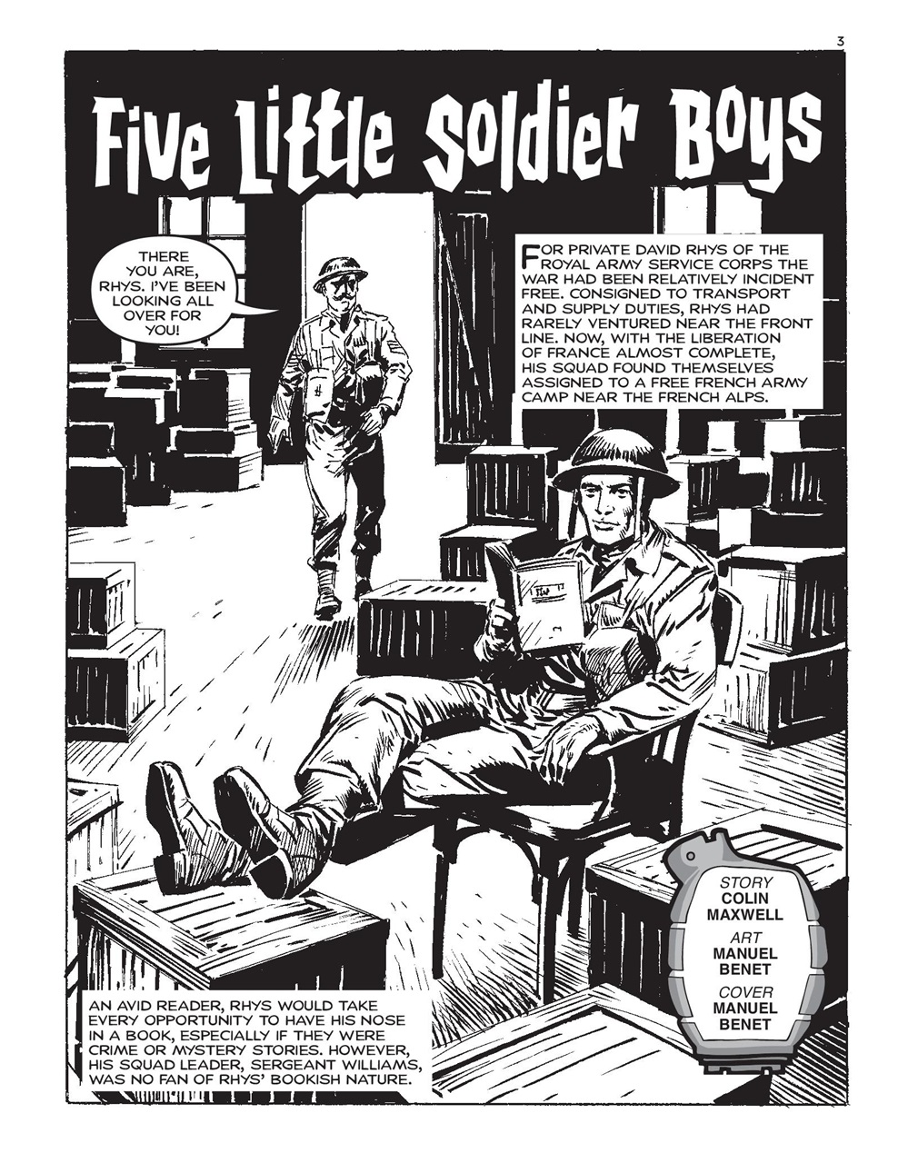 Commando Preview Pages