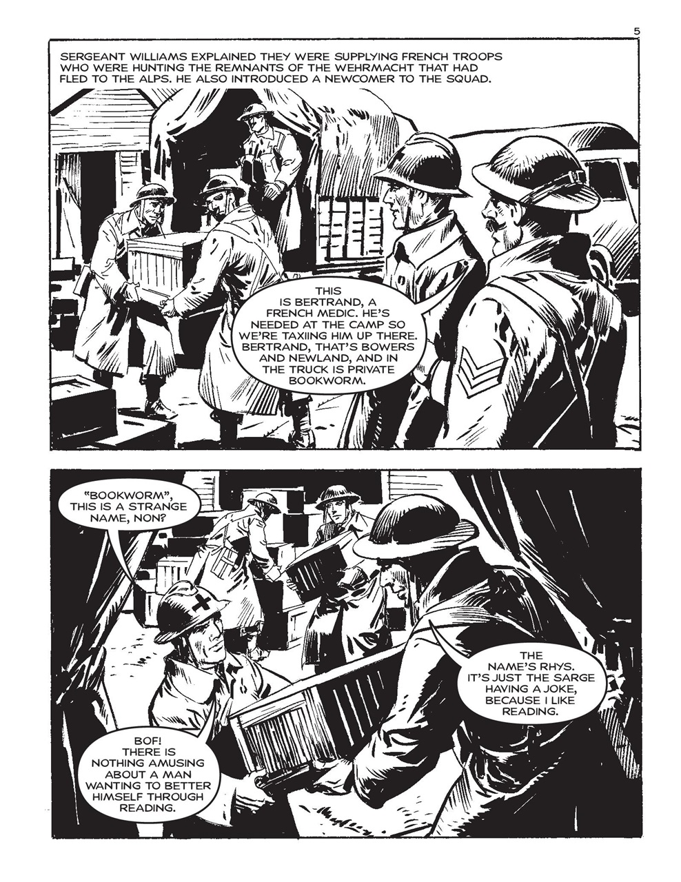 Commando Preview Pages