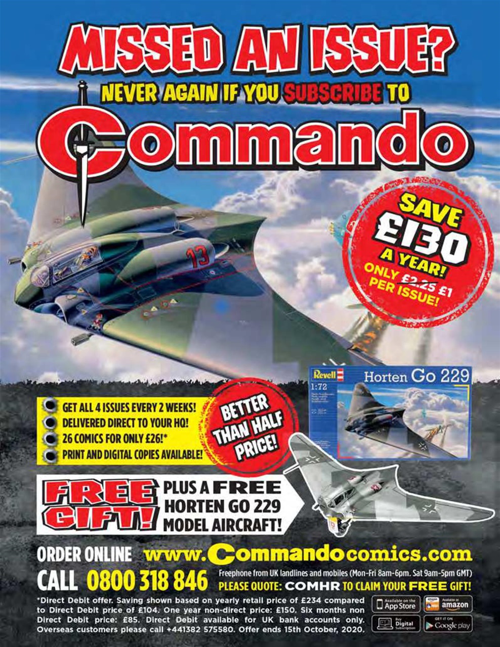 Commando Preview Pages
