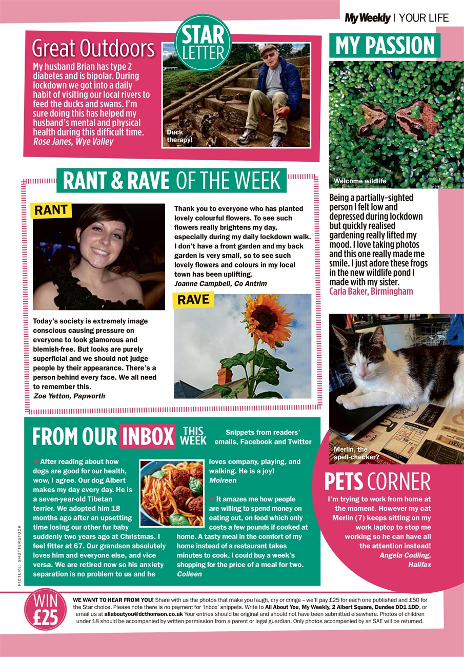 My Weekly Preview Pages