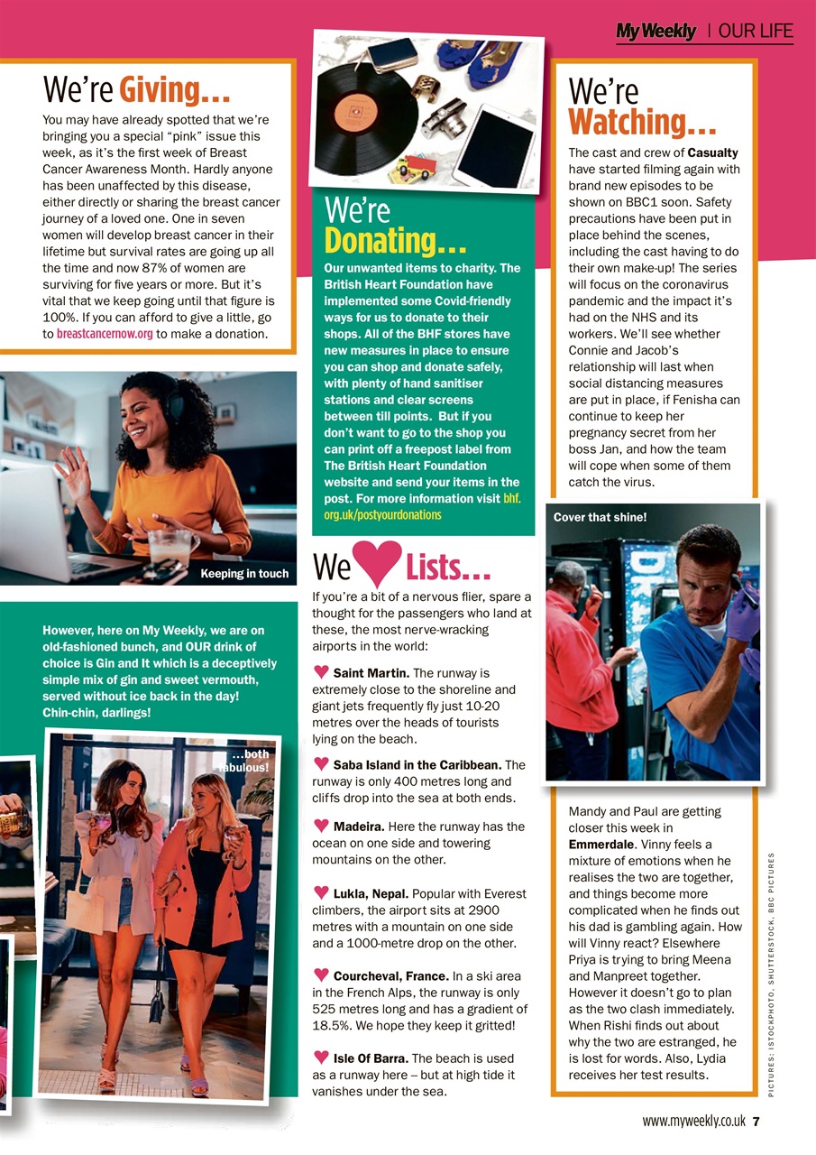 My Weekly Preview Pages