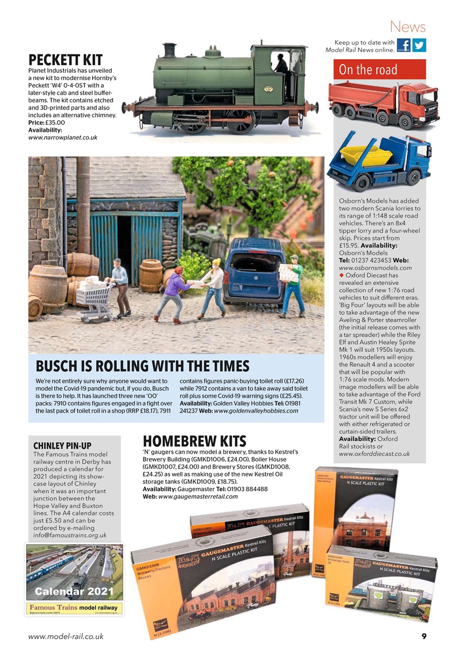 Model Rail Preview Pages