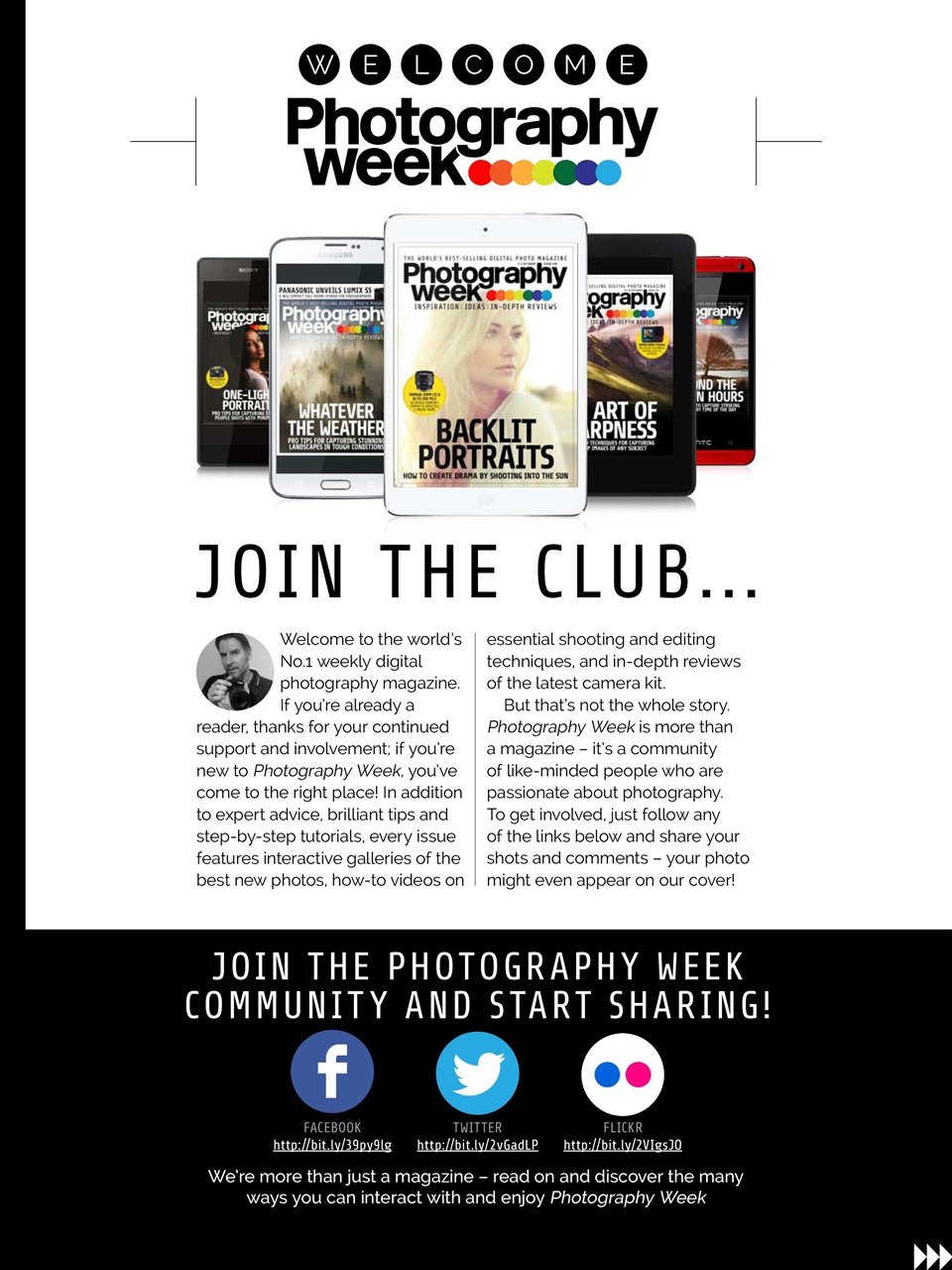 Photography Week Preview Pages