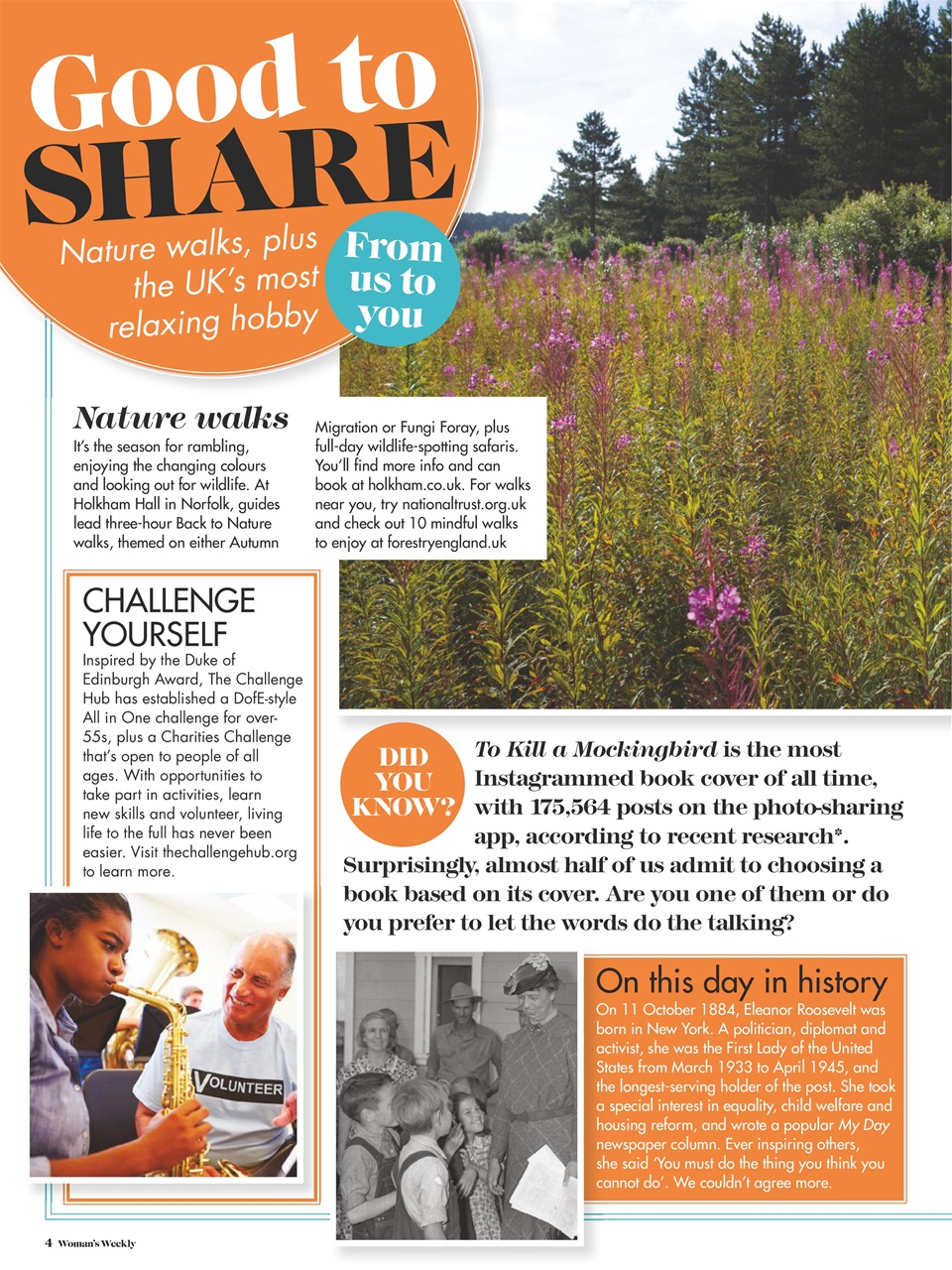 Woman's Weekly Preview Pages