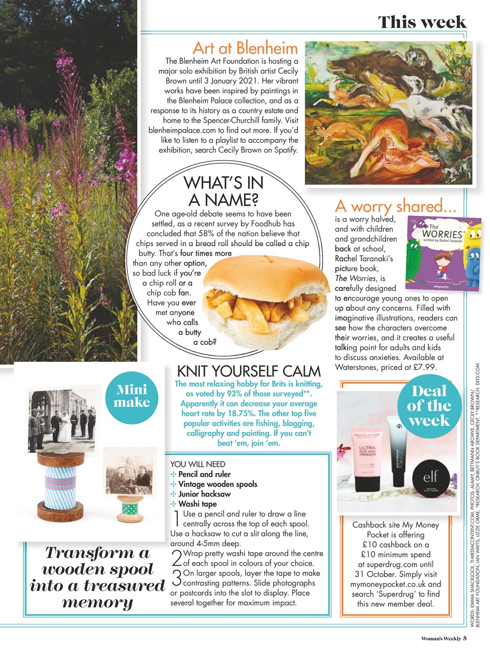 Woman's Weekly Preview Pages