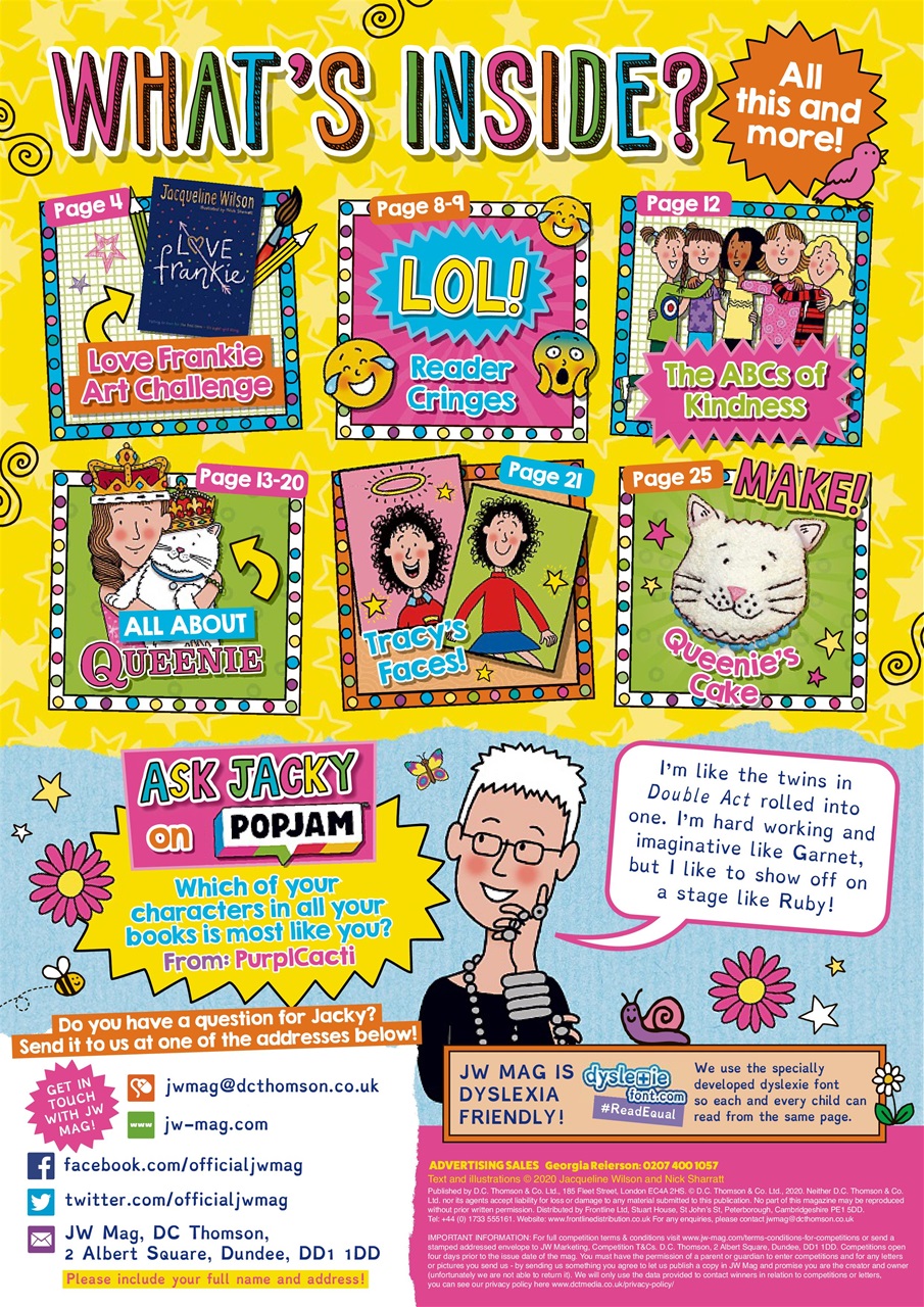 Jacqueline Wilson Preview Pages