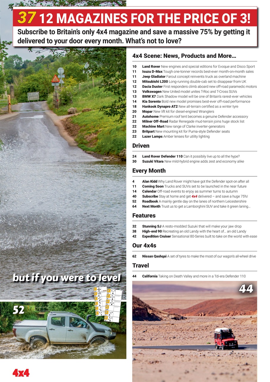 Overlander 4X4 Preview Pages
