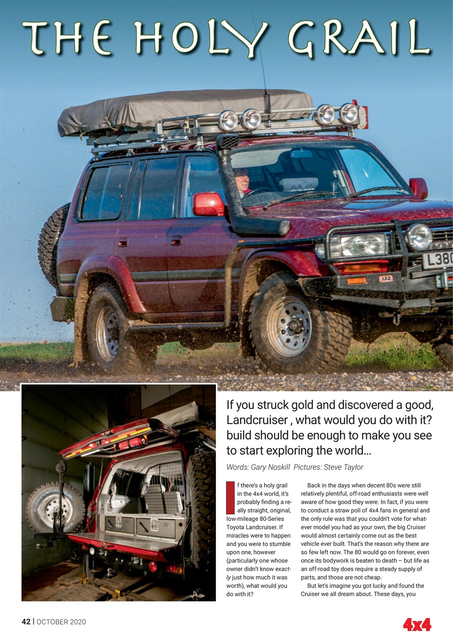 Overlander 4X4 Preview Pages