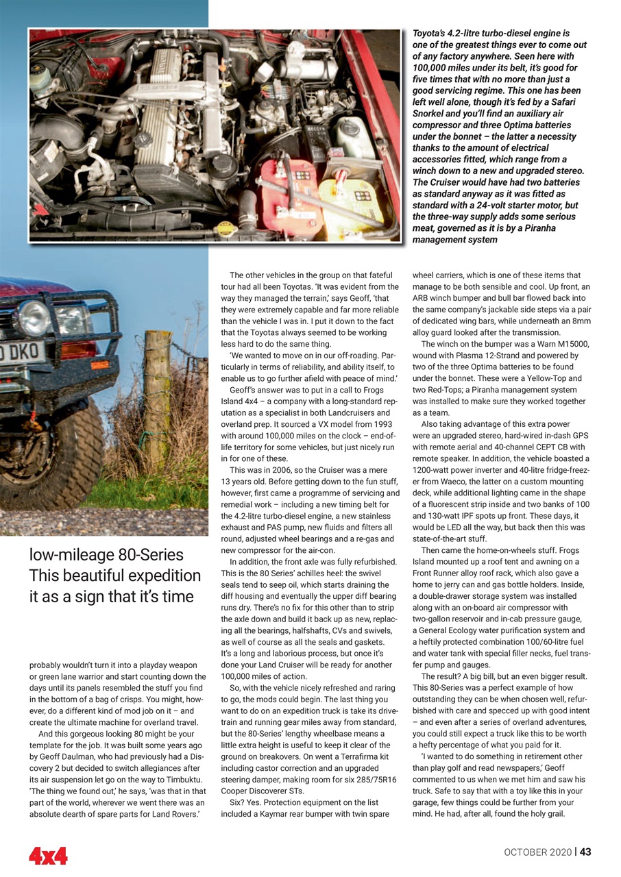 Overlander 4X4 Preview Pages