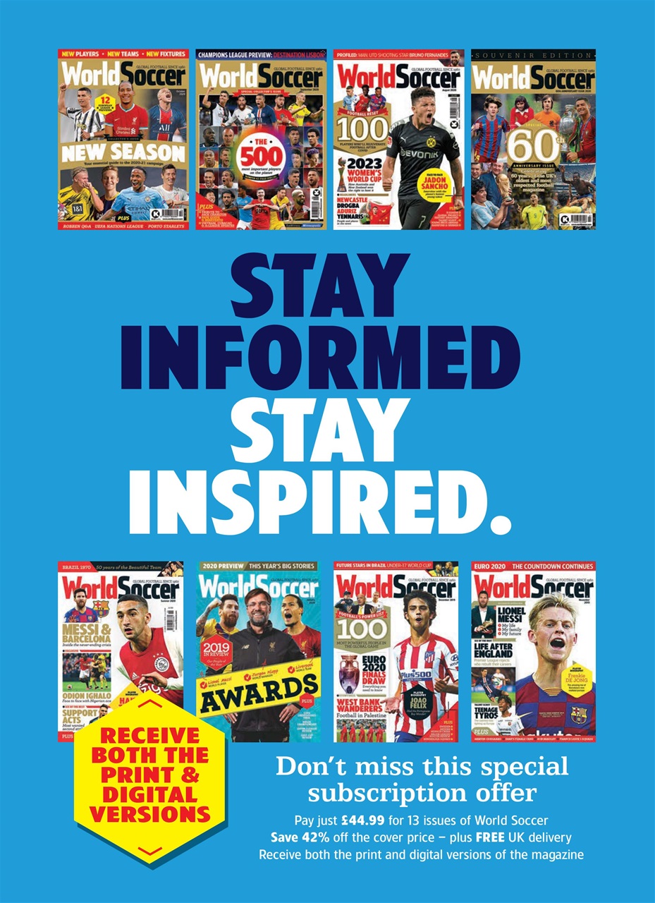 World Soccer Preview Pages