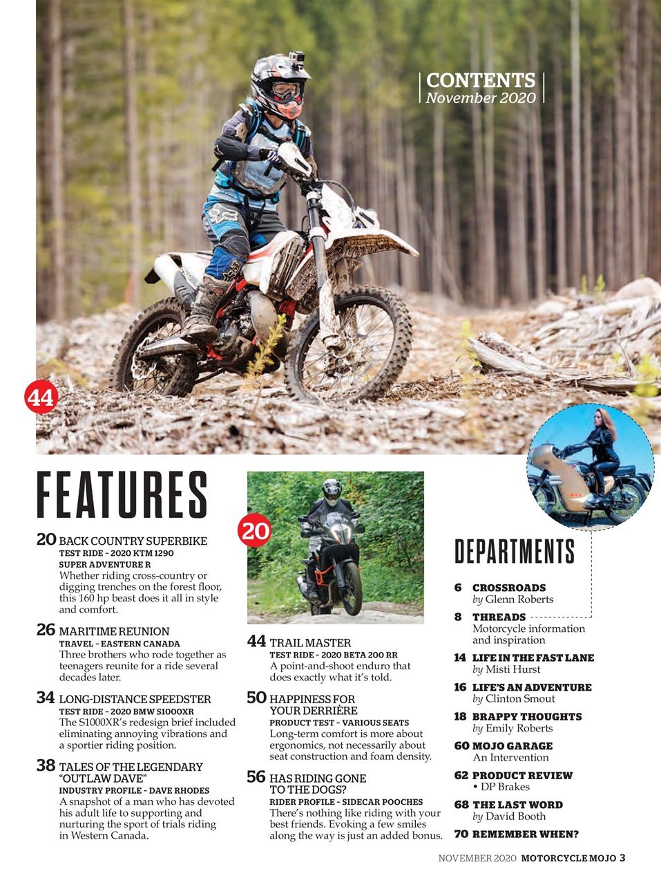 Motorcycle Mojo Preview Pages