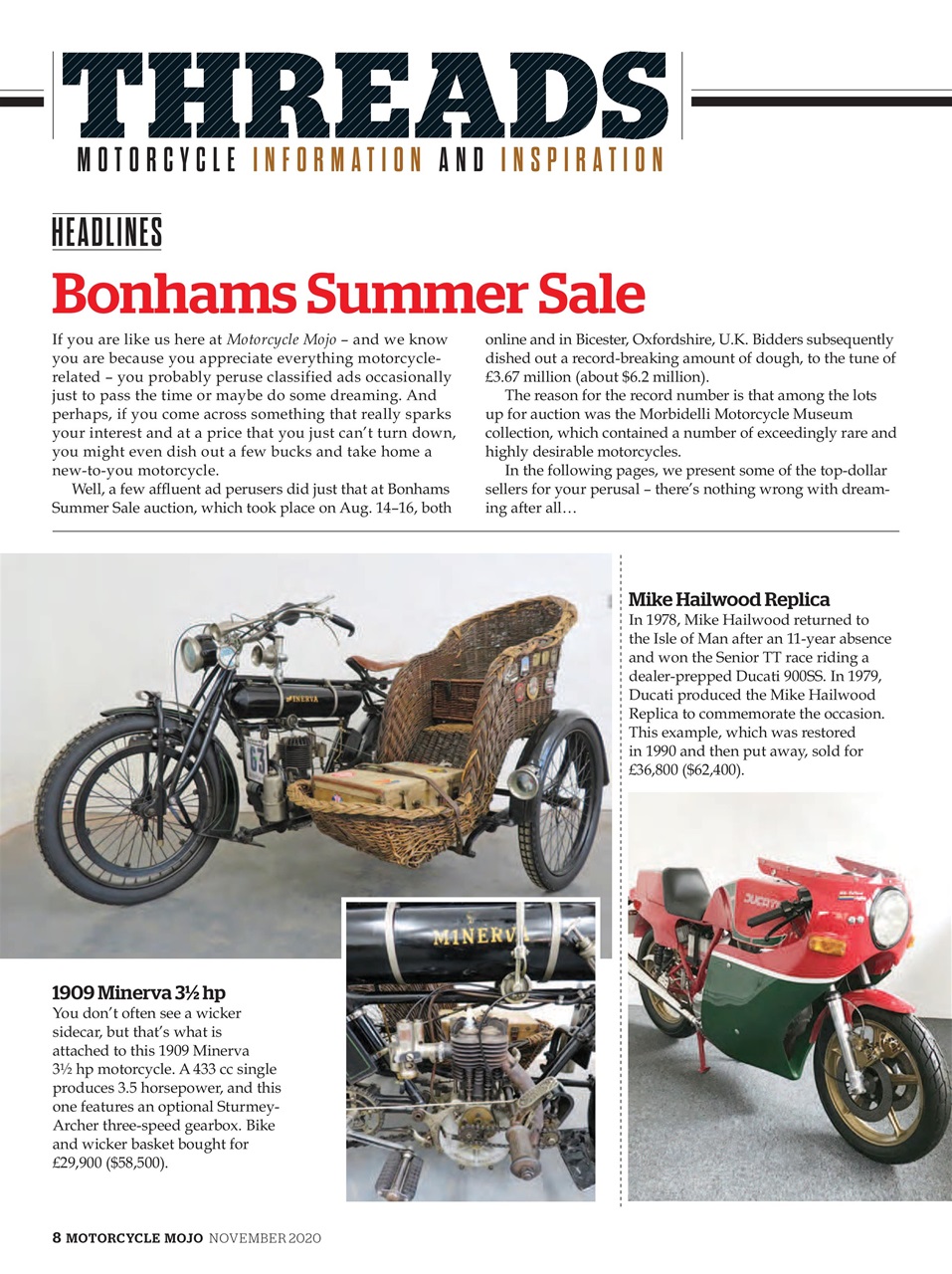Motorcycle Mojo Preview Pages