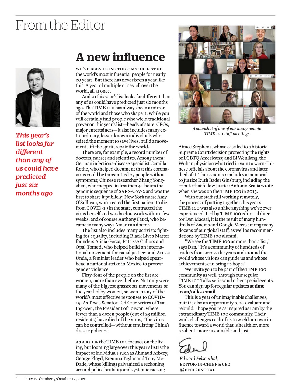 TIME Magazine Europe Preview Pages