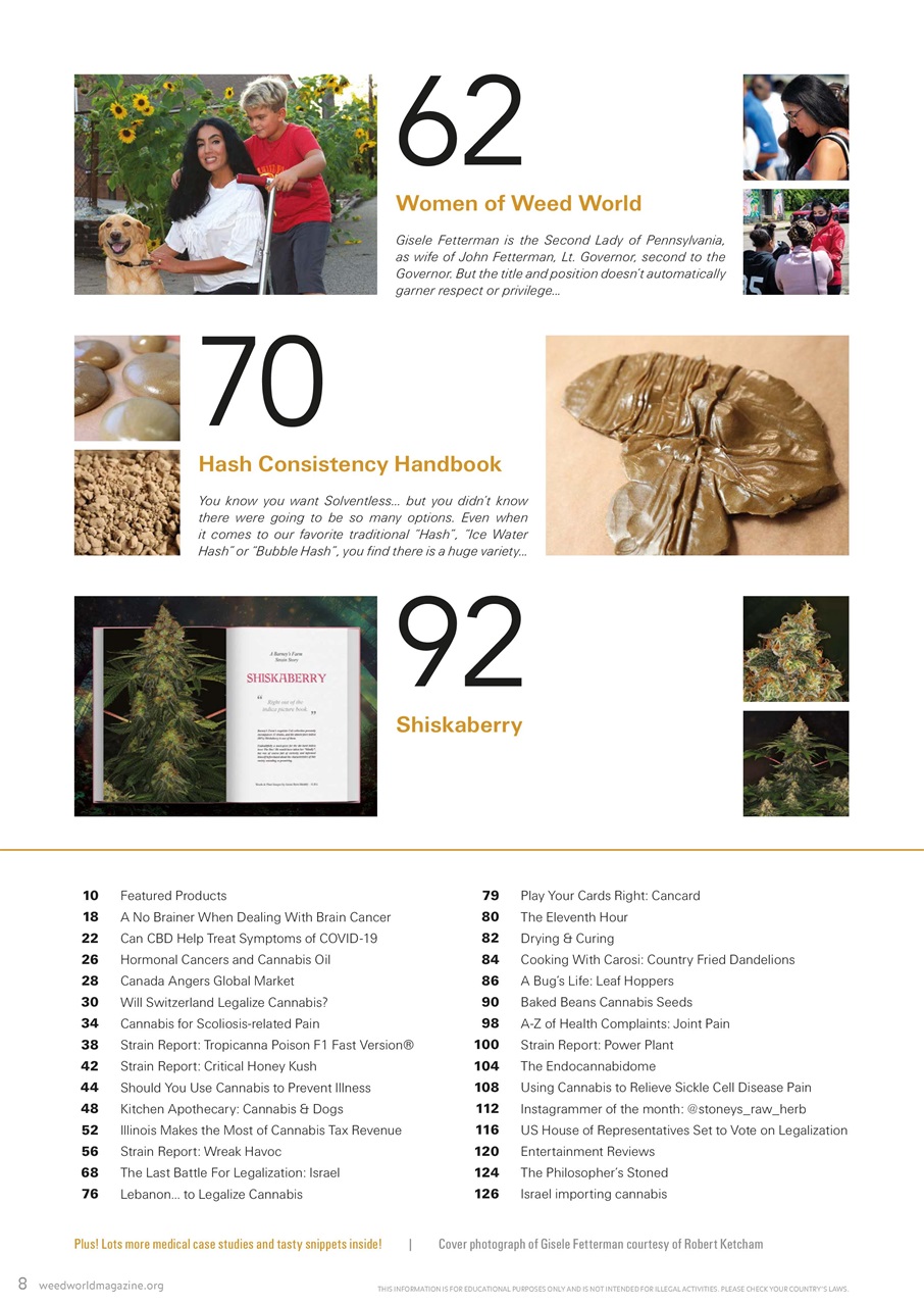 Weed World Preview Pages