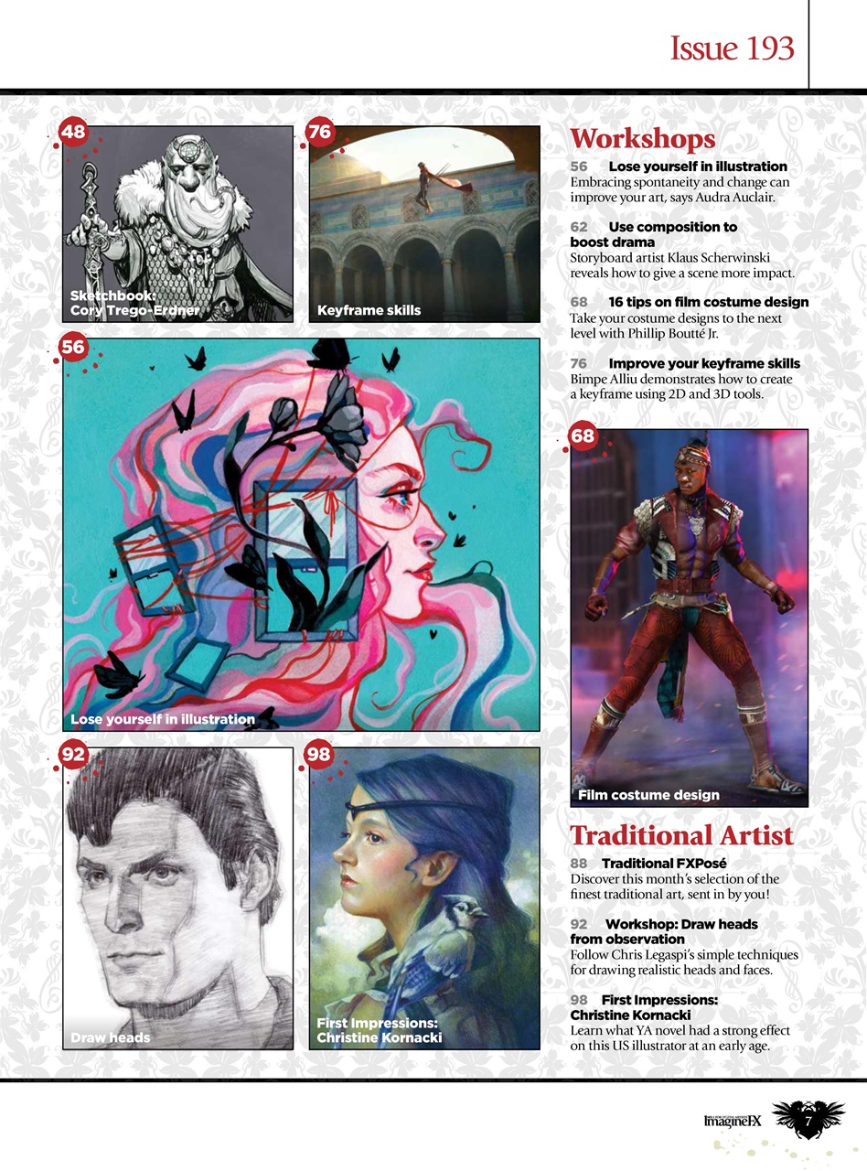 ImagineFX Preview Pages