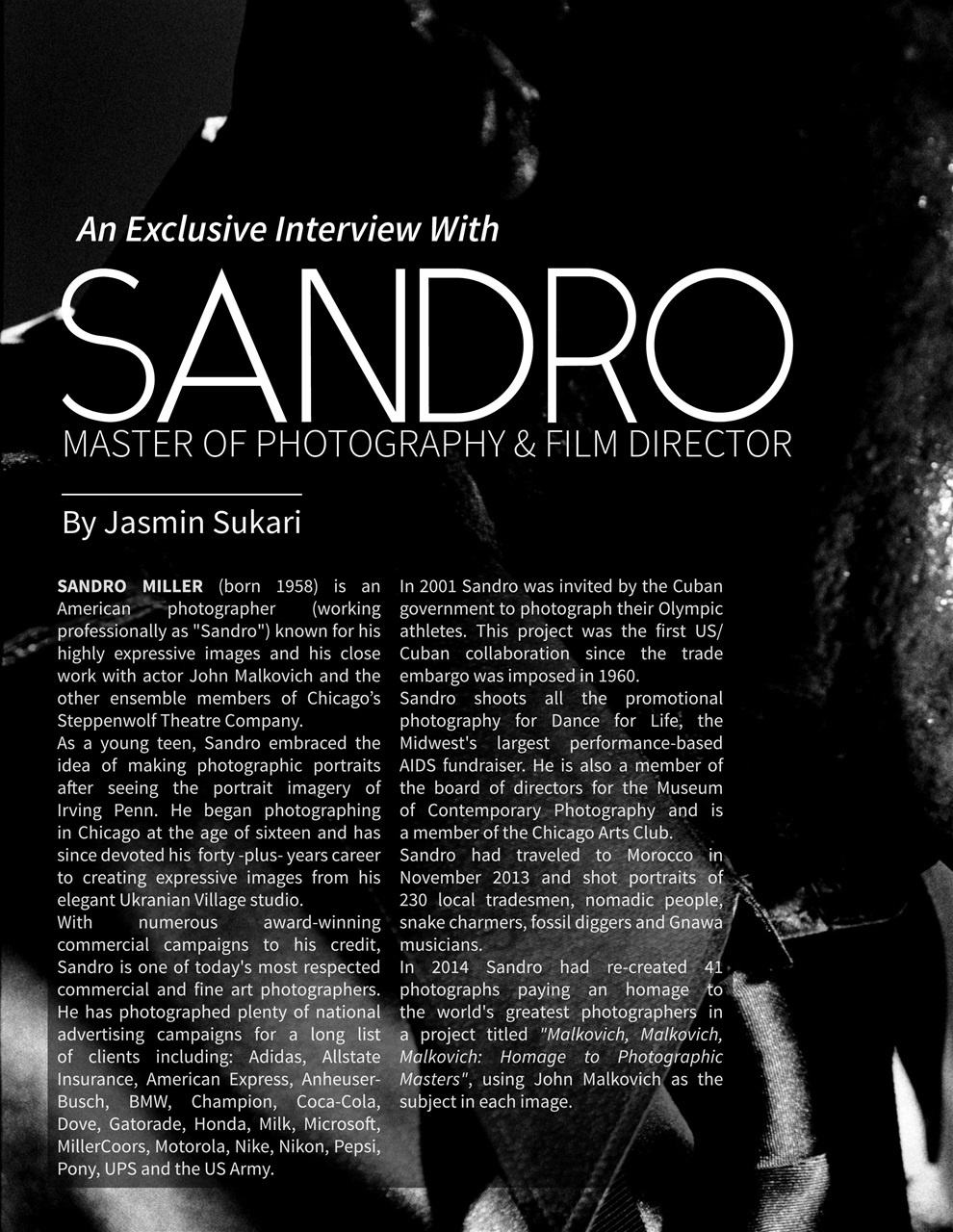 Lens Magazine Preview Pages