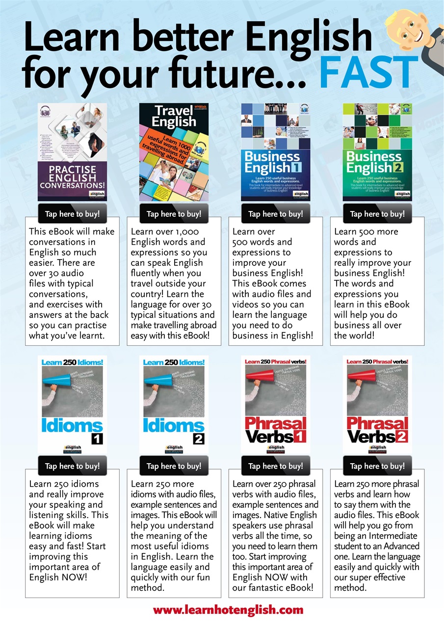 Learn Hot English Preview Pages