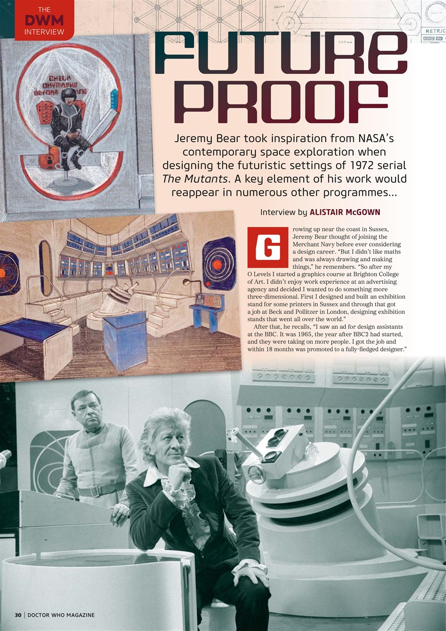 Doctor Who Magazine Preview Pages