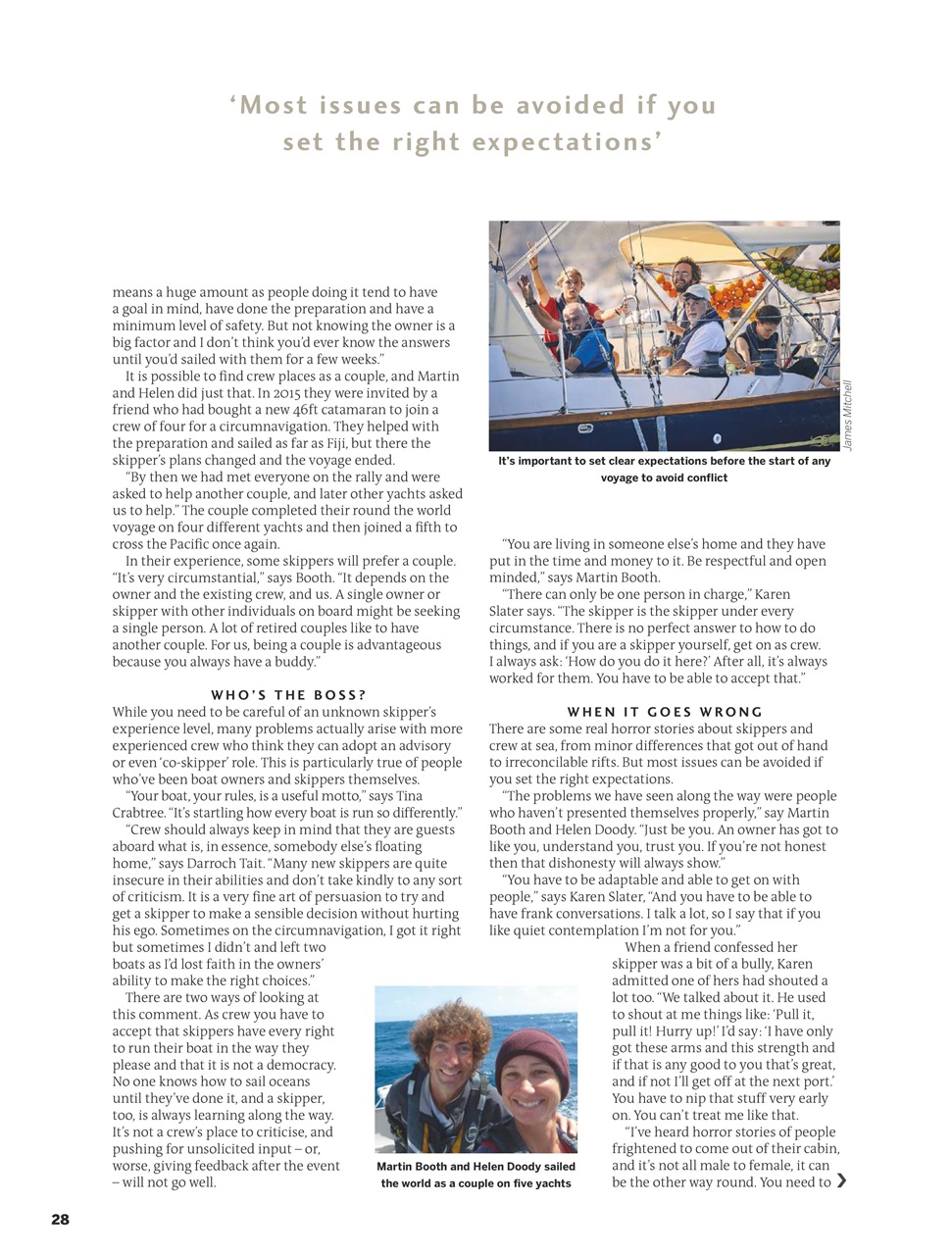 Yachting World Preview Pages