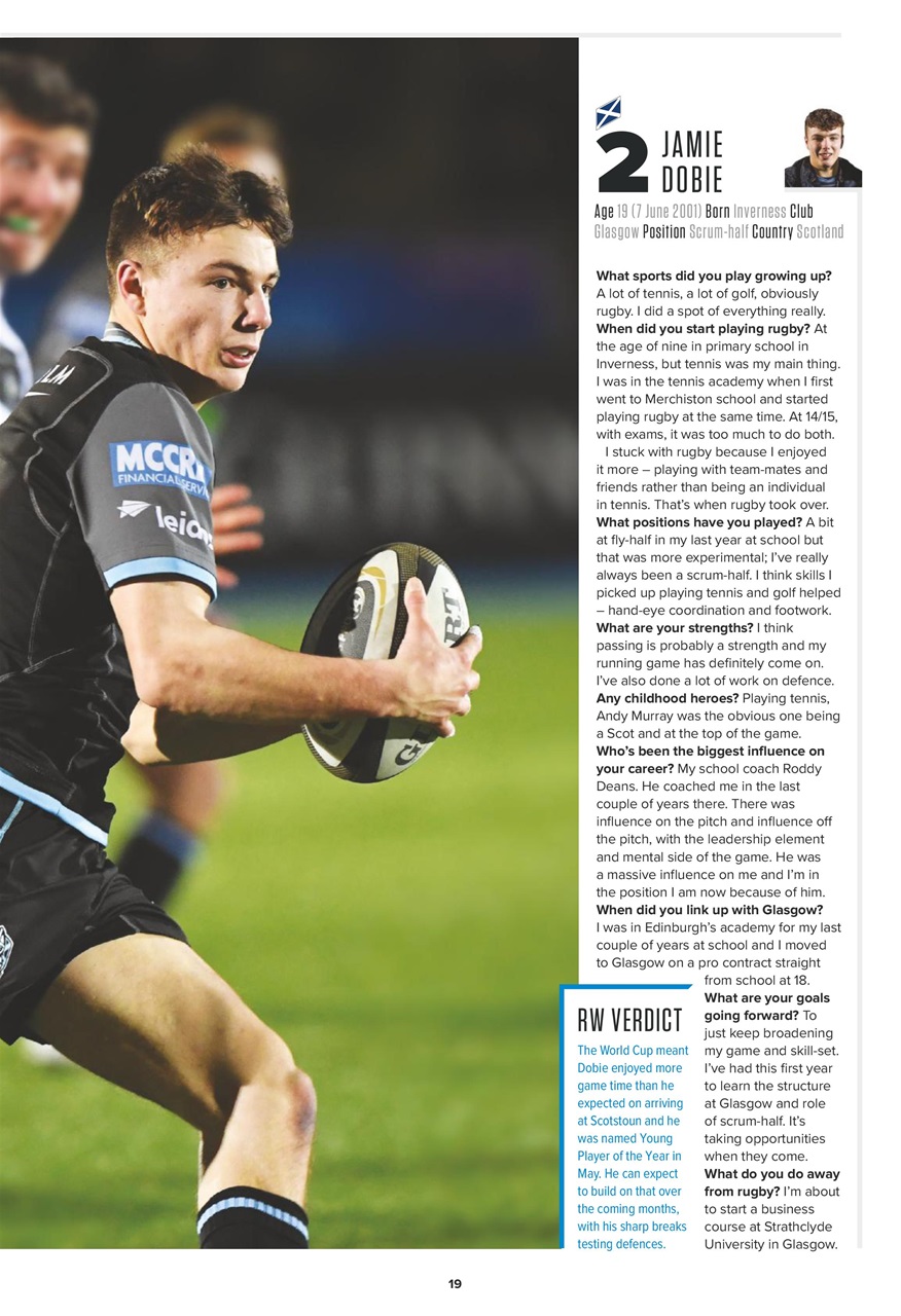 Rugby World Preview Pages