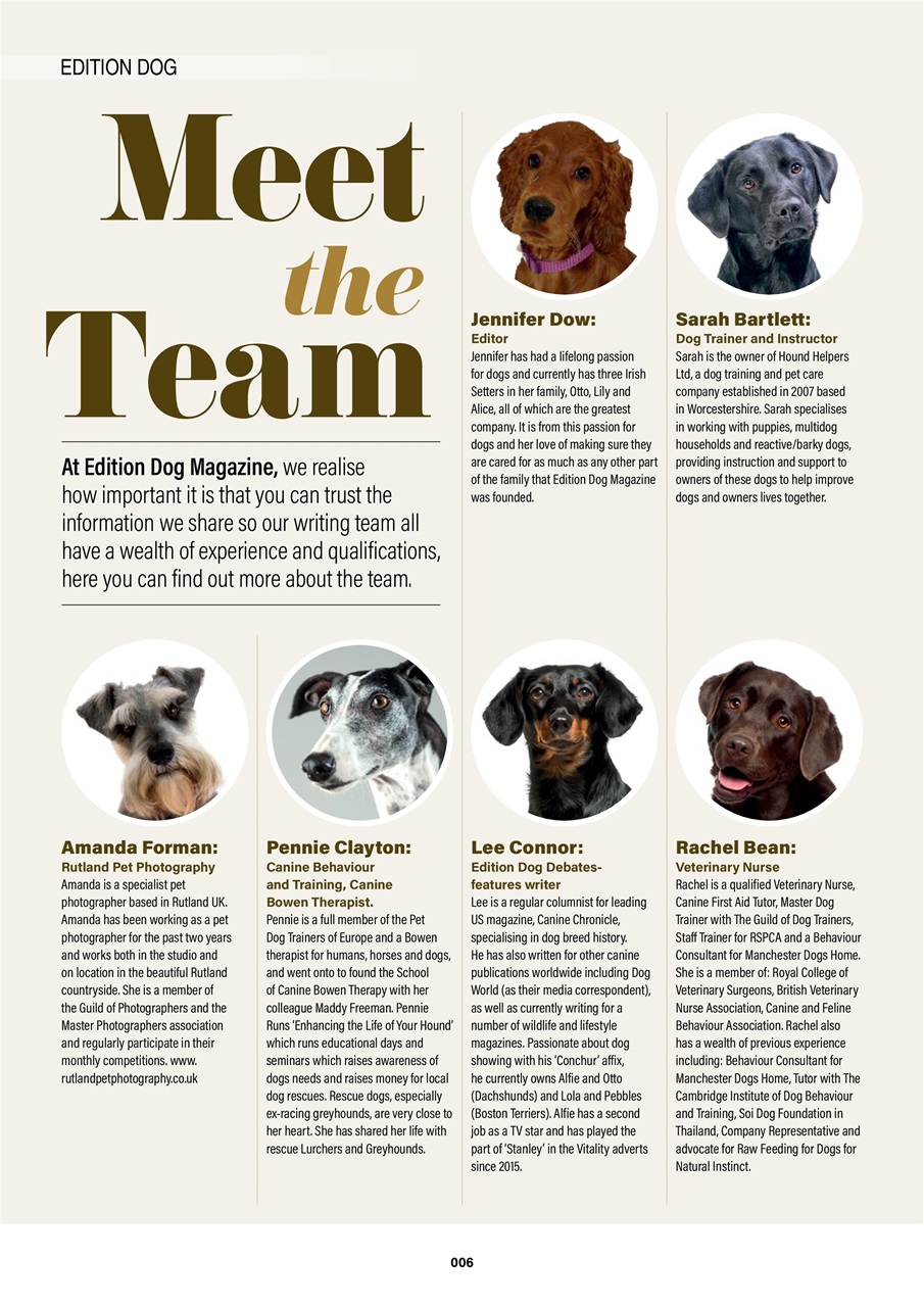 Edition Dog Preview Pages