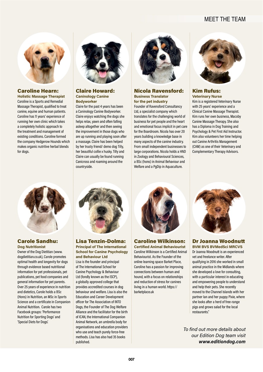 Edition Dog Preview Pages