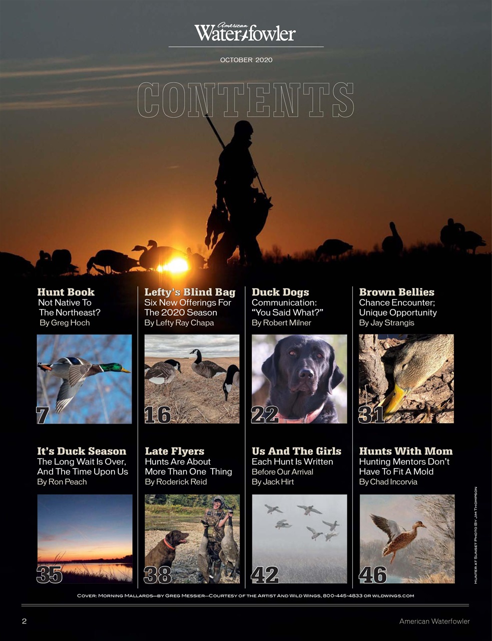 American Waterfowler Preview Pages