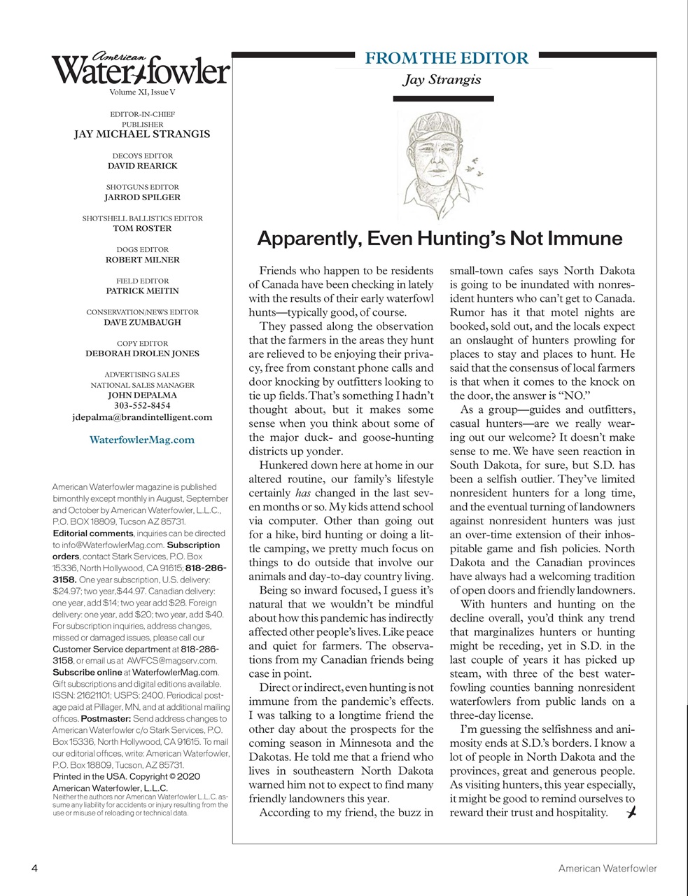 American Waterfowler Preview Pages