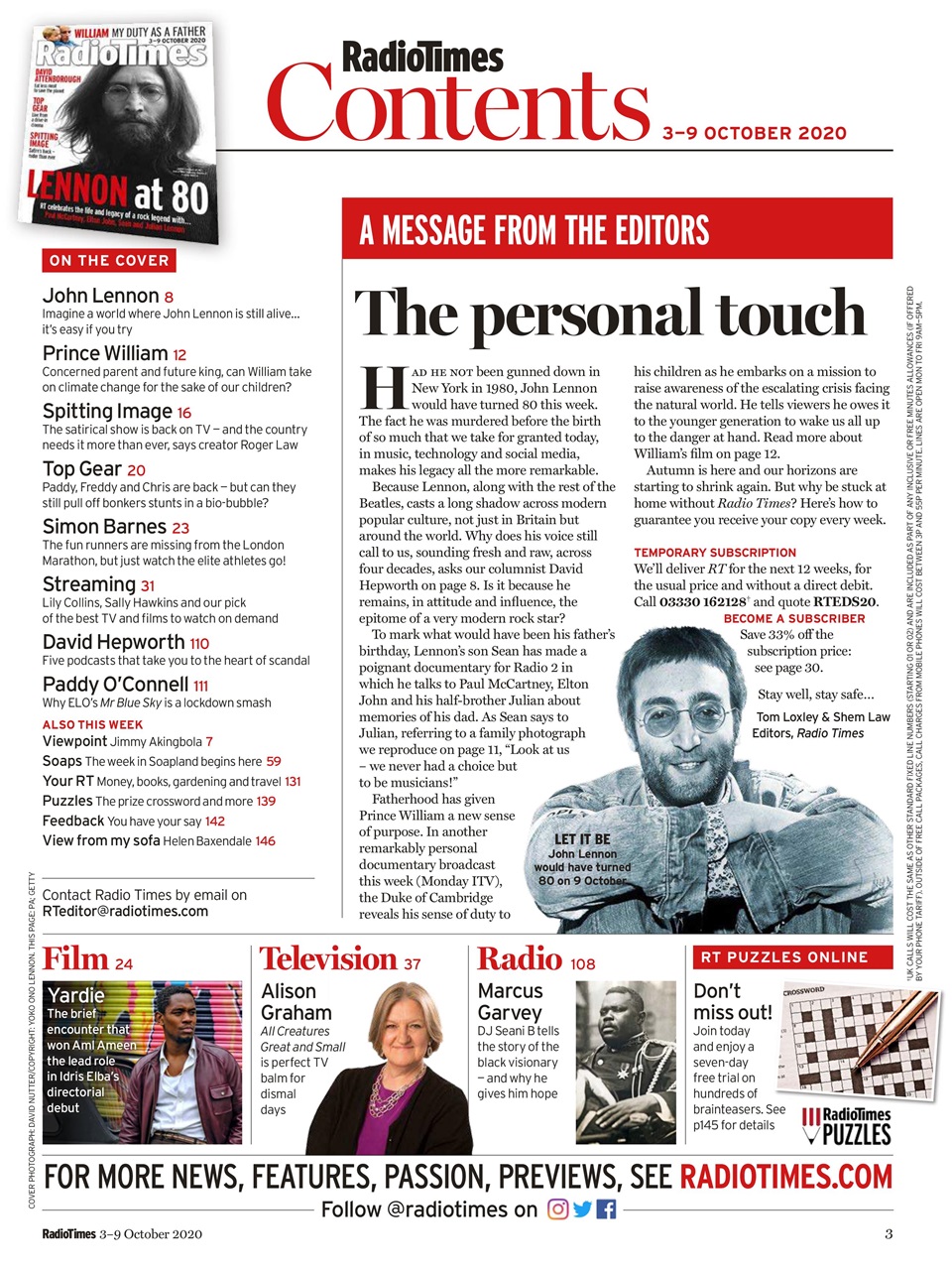Radio Times Preview Pages