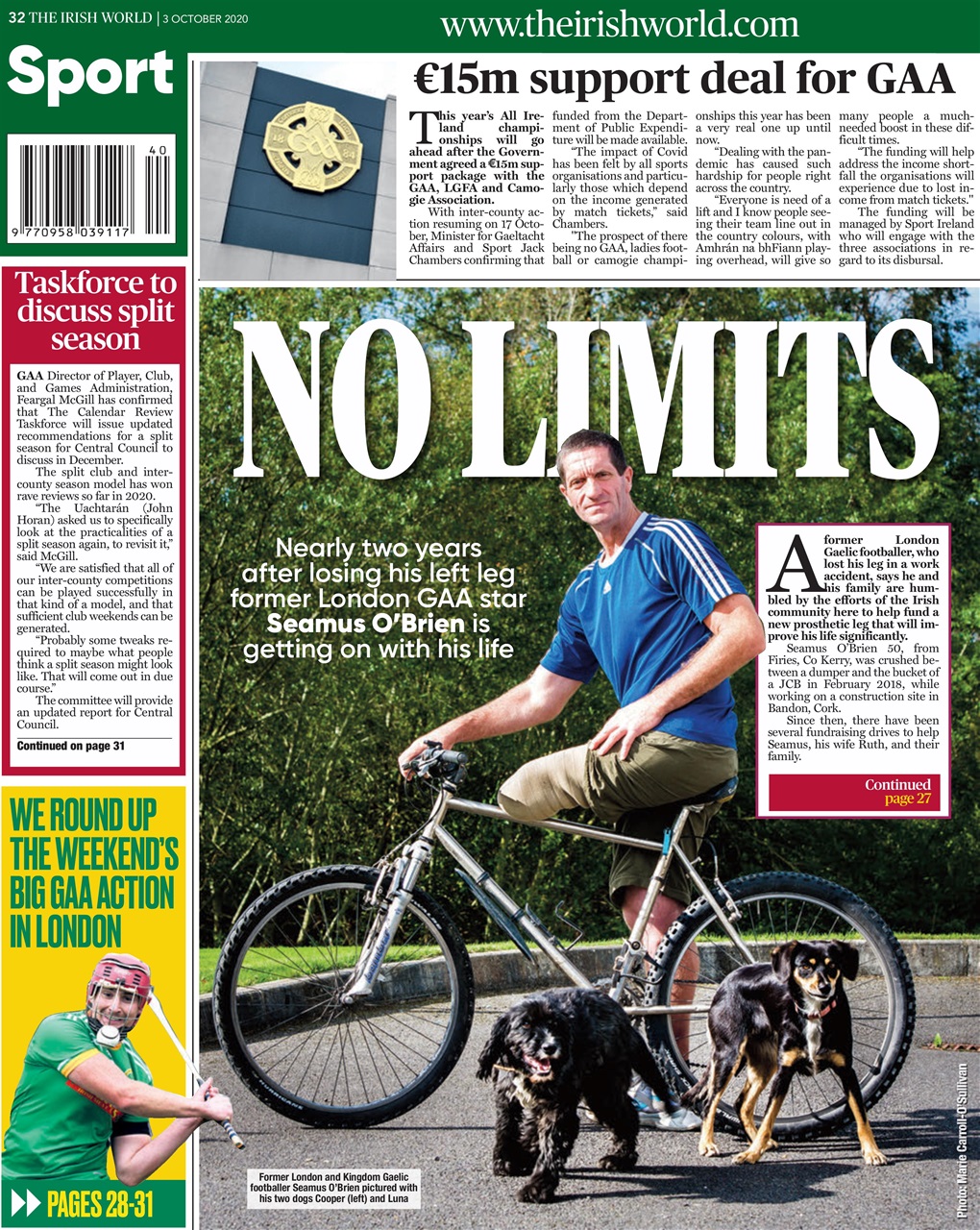 Irish World Preview Pages