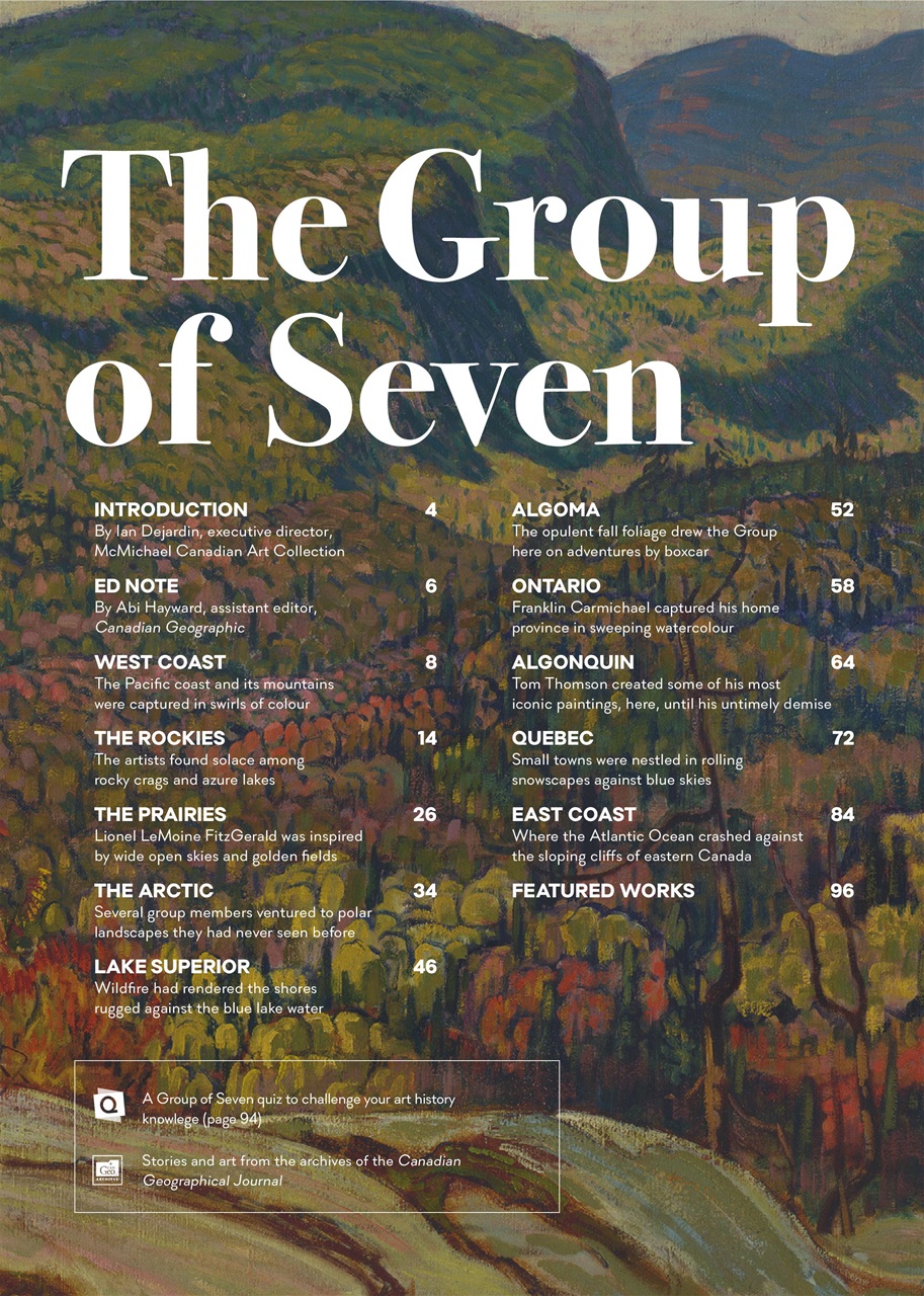 Canadian Geographic Preview Pages