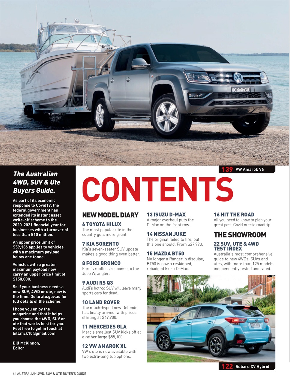 Australian 4WD and SUV Buyers Guide Preview Pages