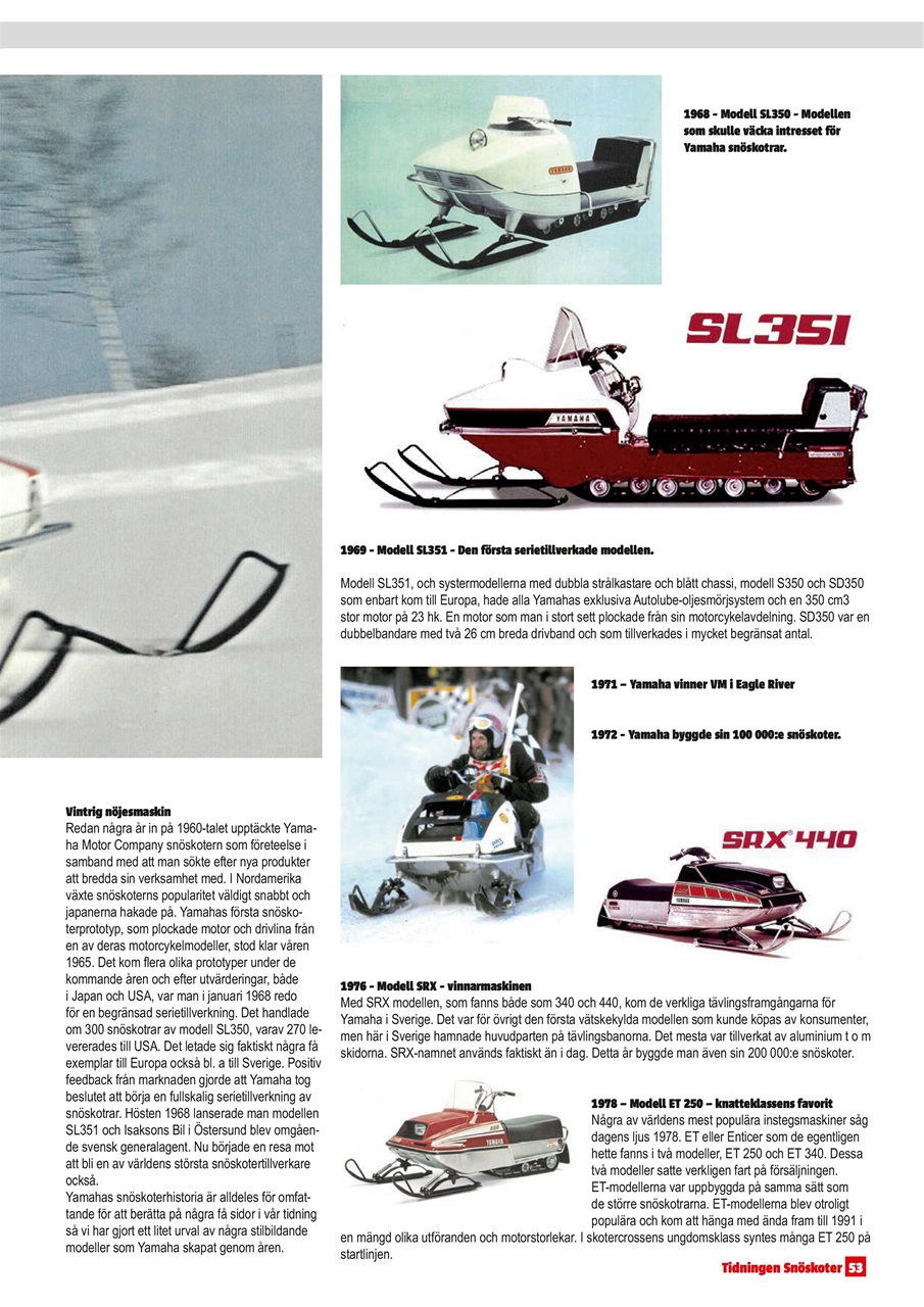 Tidningen Snöskoter Preview Pages