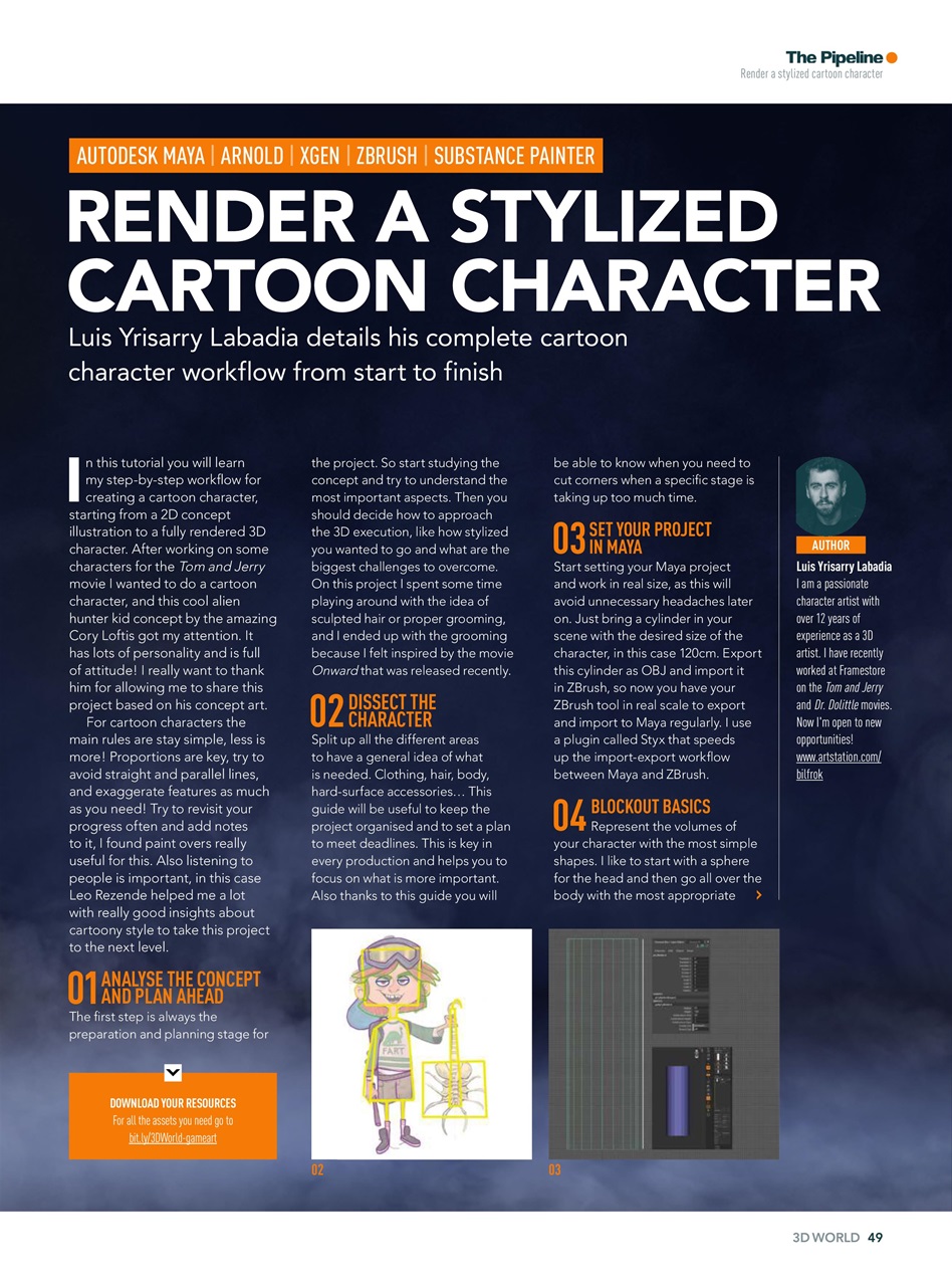 3D World Preview Pages