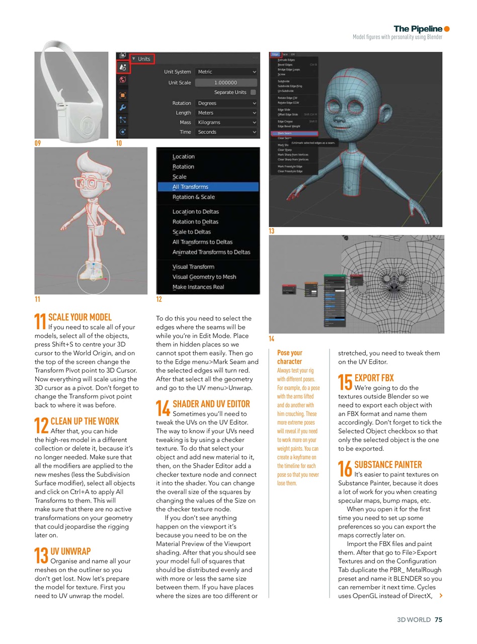 3D World Preview Pages