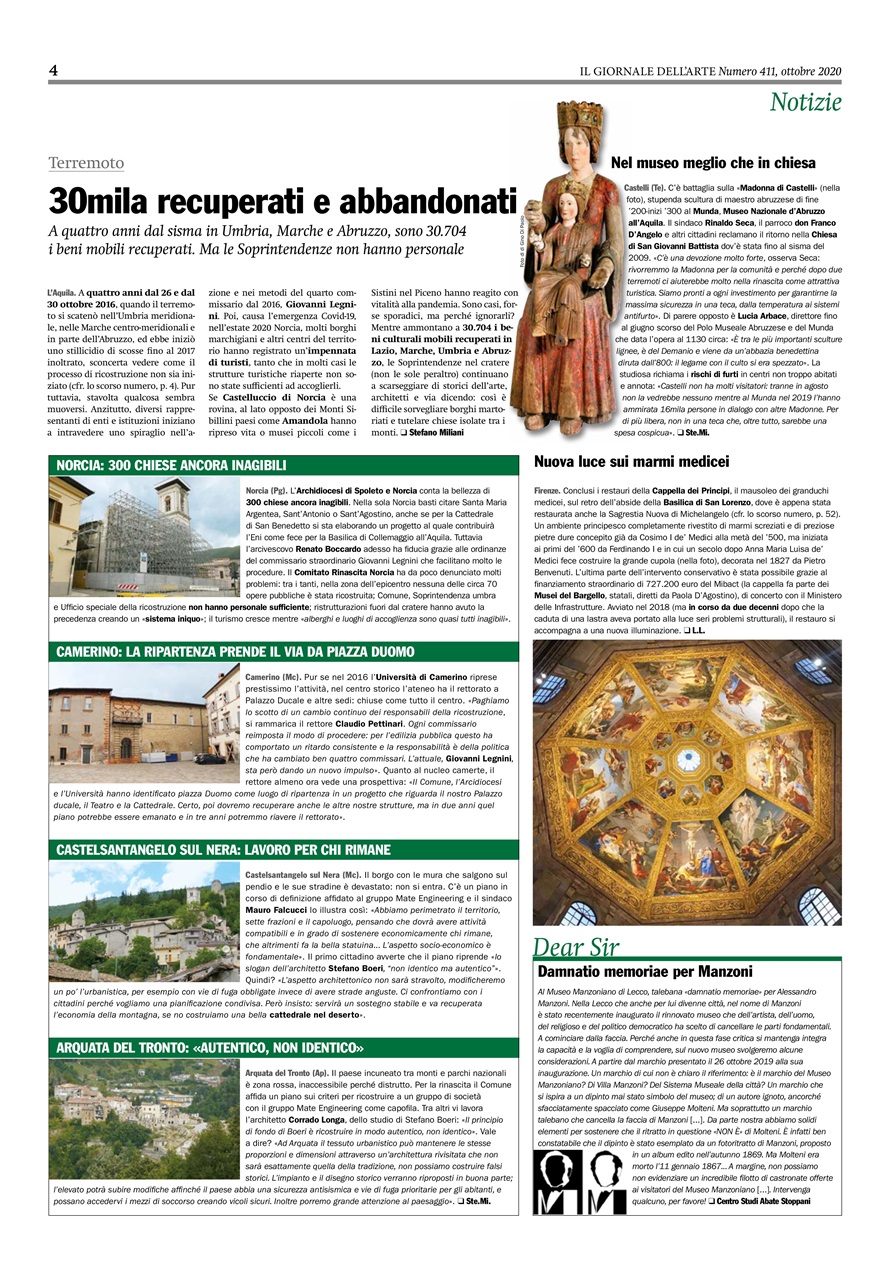 Il Giornale Dell’Arte Preview Pages