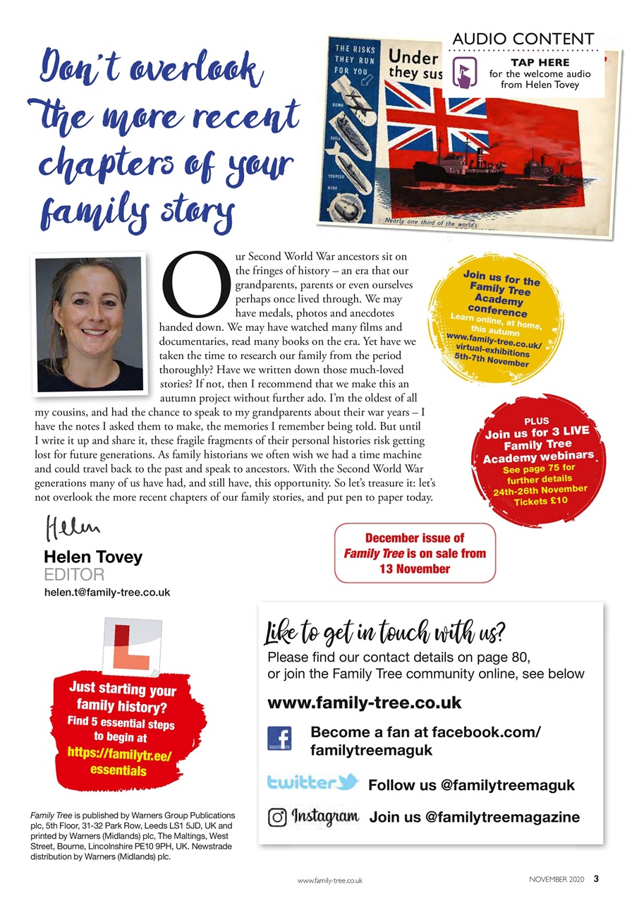 Family Tree Preview Pages