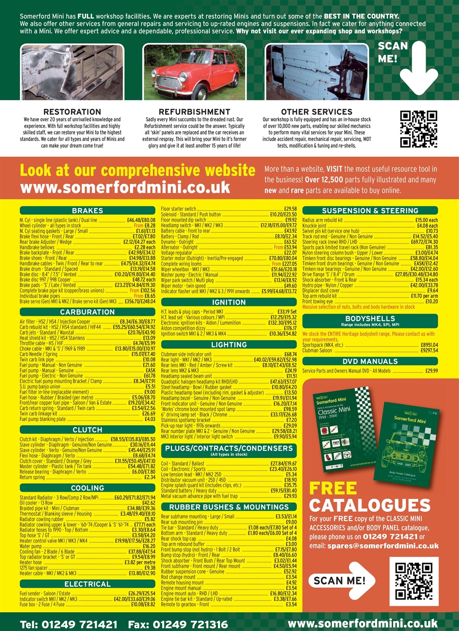 Mini Magazine Preview Pages