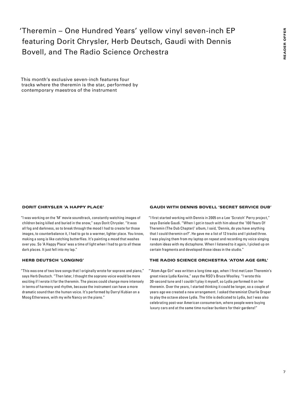 Electronic Sound Preview Pages