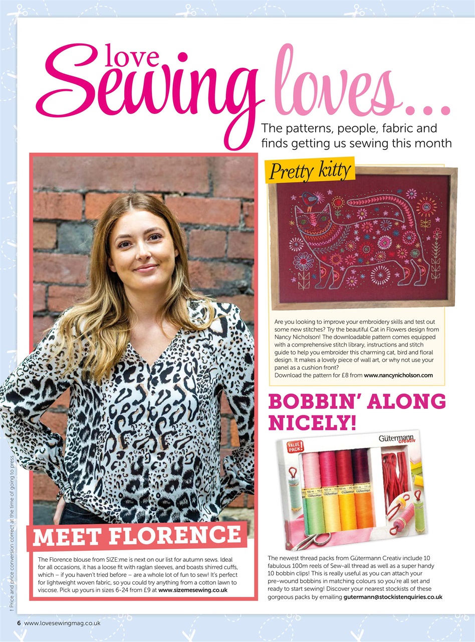 Love Sewing Preview Pages