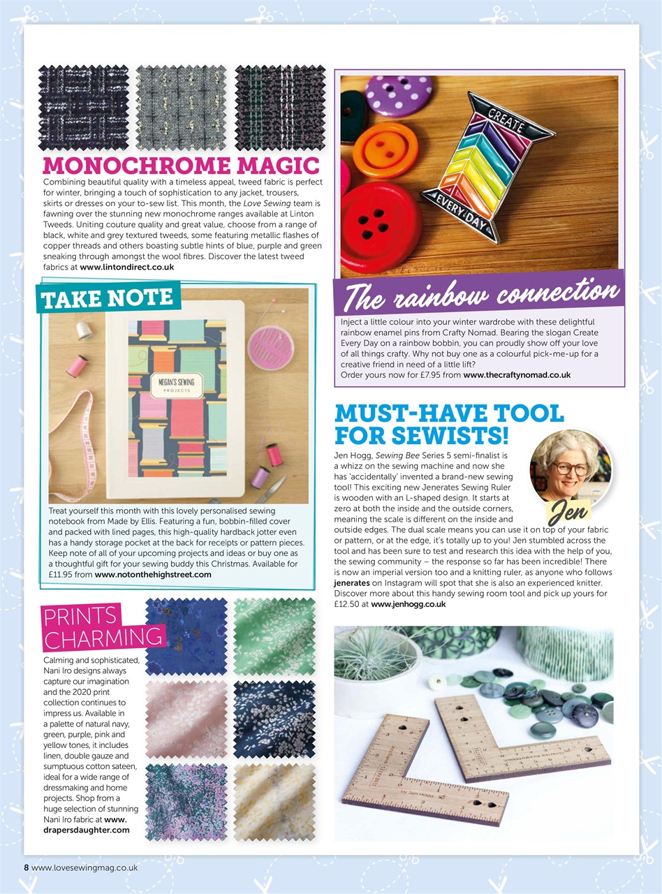 Love Sewing Preview Pages