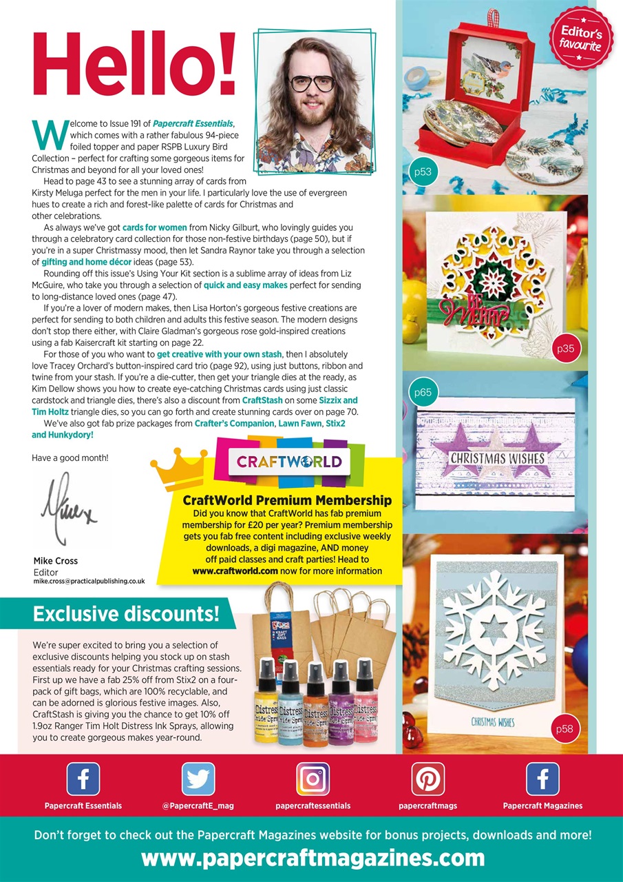 Papercraft Essentials Preview Pages