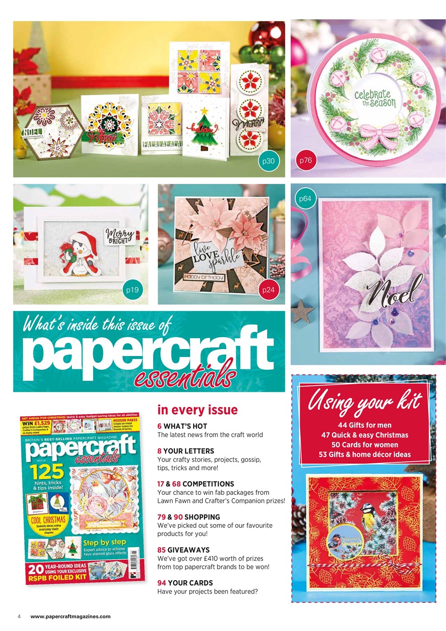 Papercraft Essentials Preview Pages