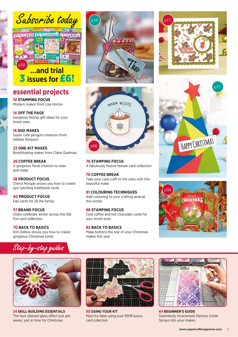 Papercraft Essentials Preview Pages