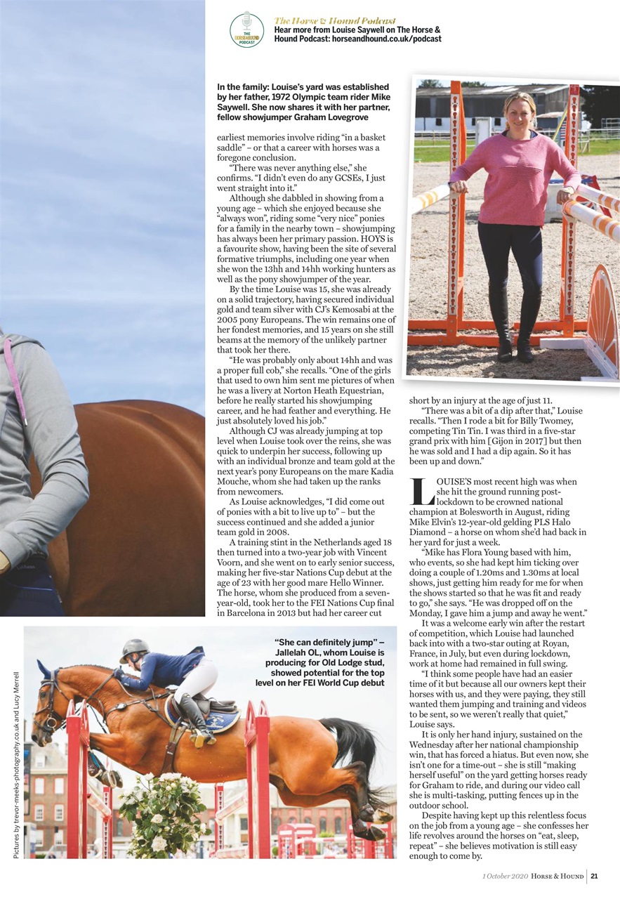 Horse & Hound Preview Pages